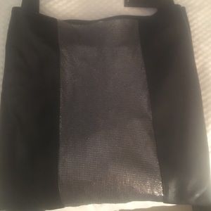 Zara Tote with silver accents